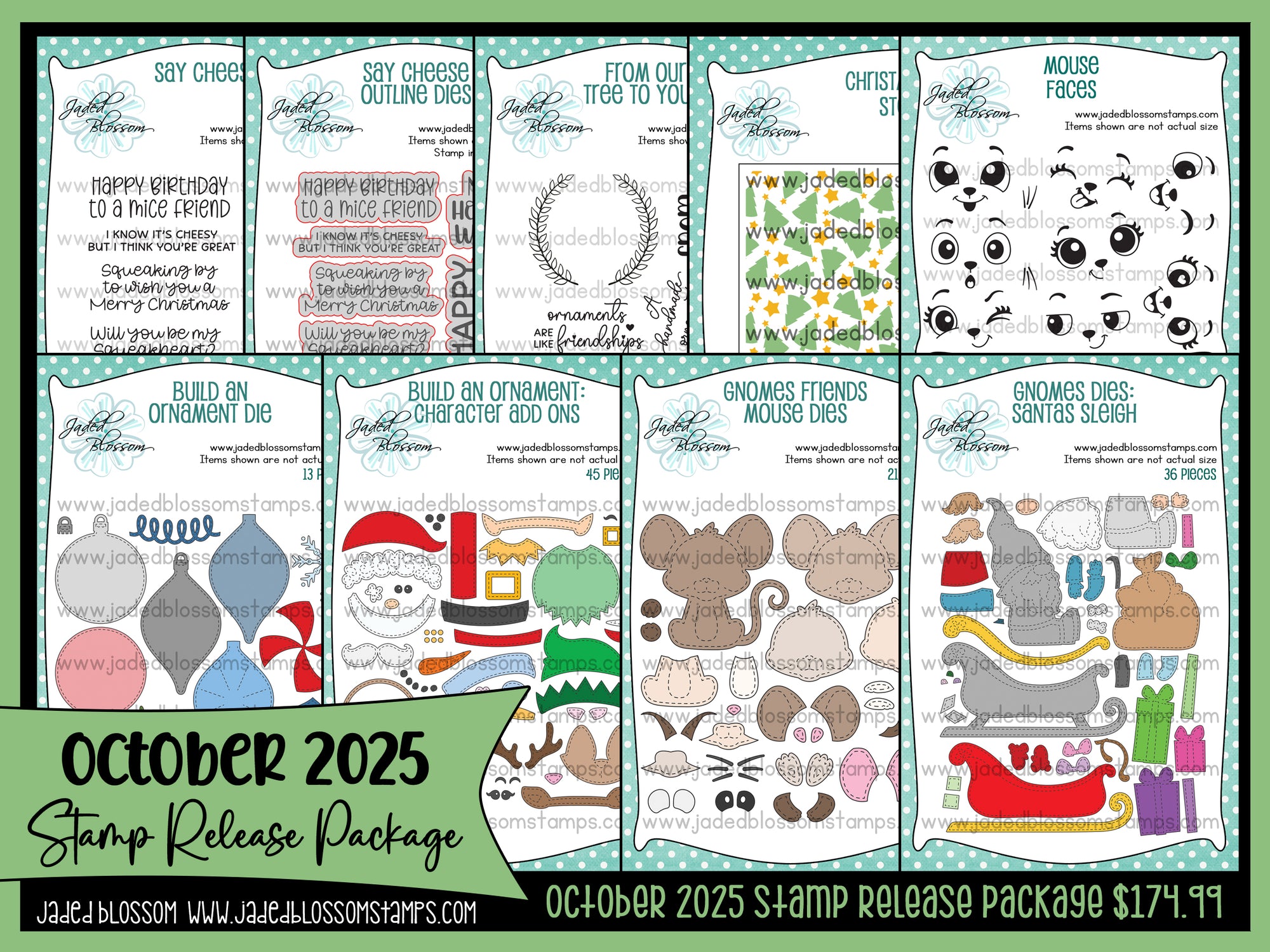 October 2025 Stamp Release Package