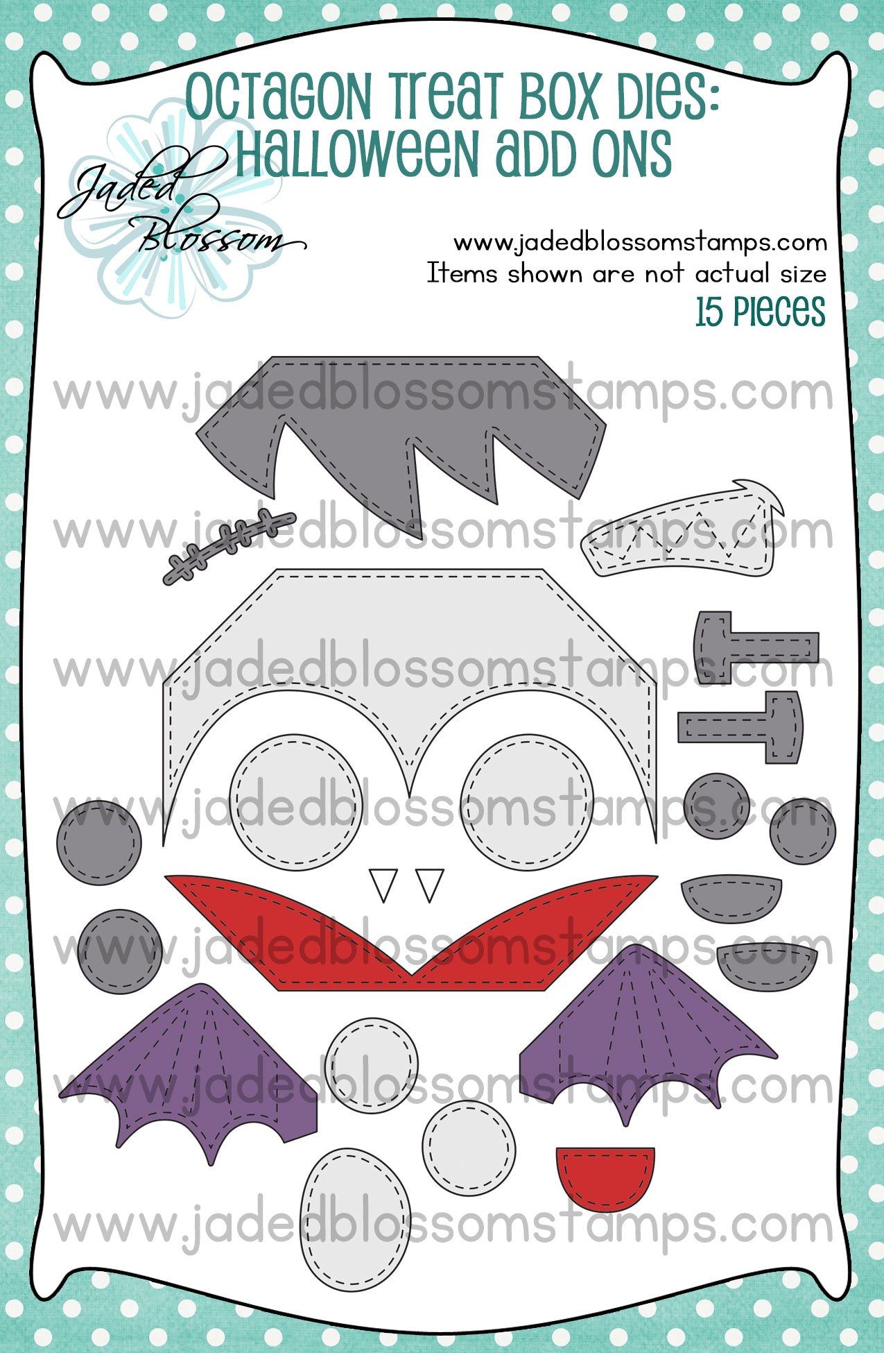 Octagon Treat Box Die: Halloween Add Ons