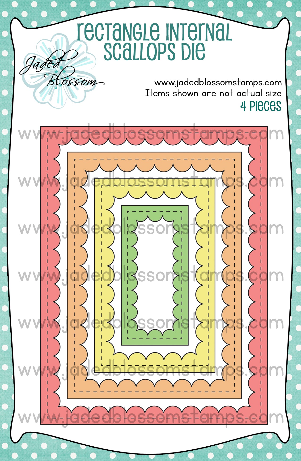 Rectangle Internal Scallops