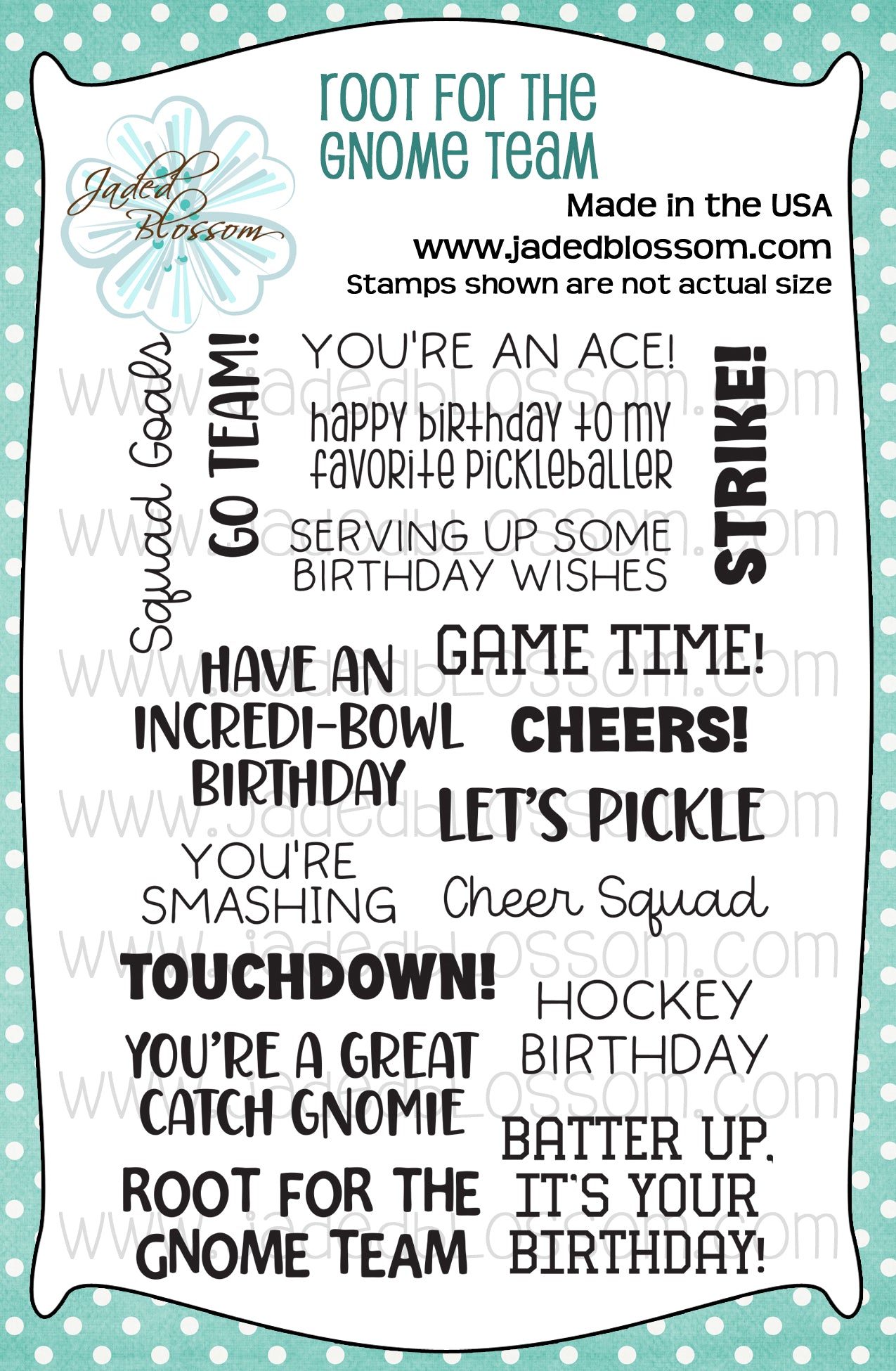 Root for the Gnome Team