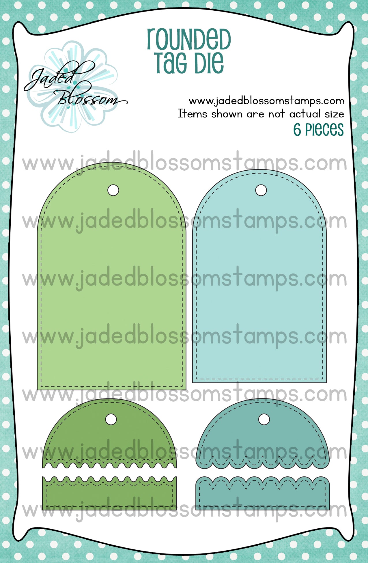 Rounded Tag Die