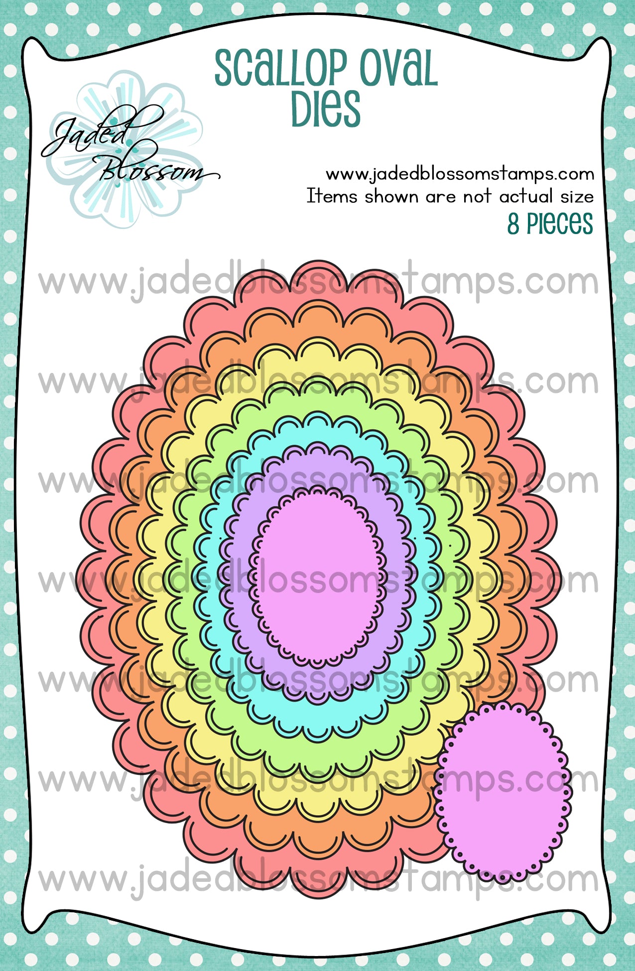 Scallop Oval Dies