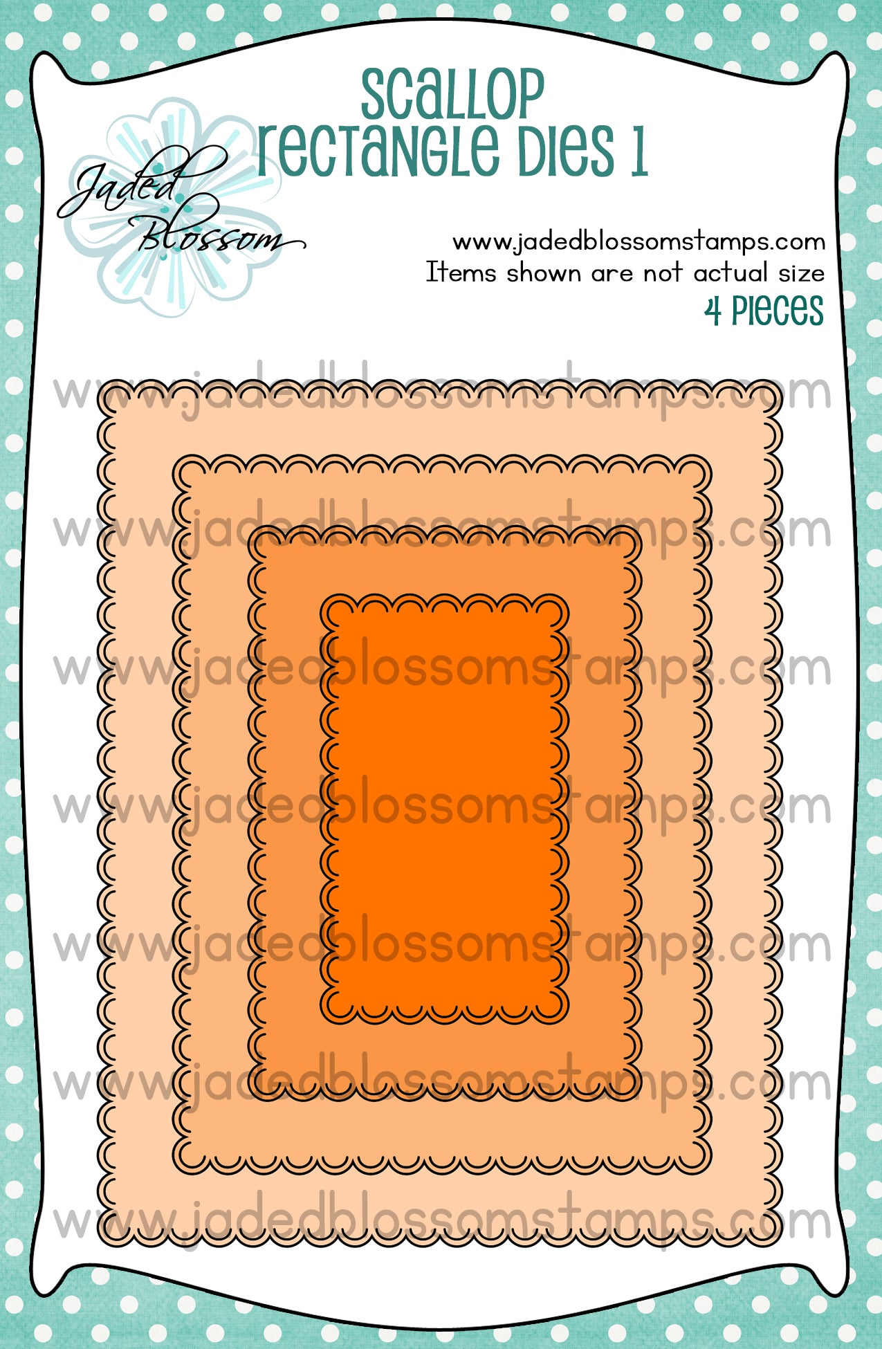 Scallop Rectangle Dies 1