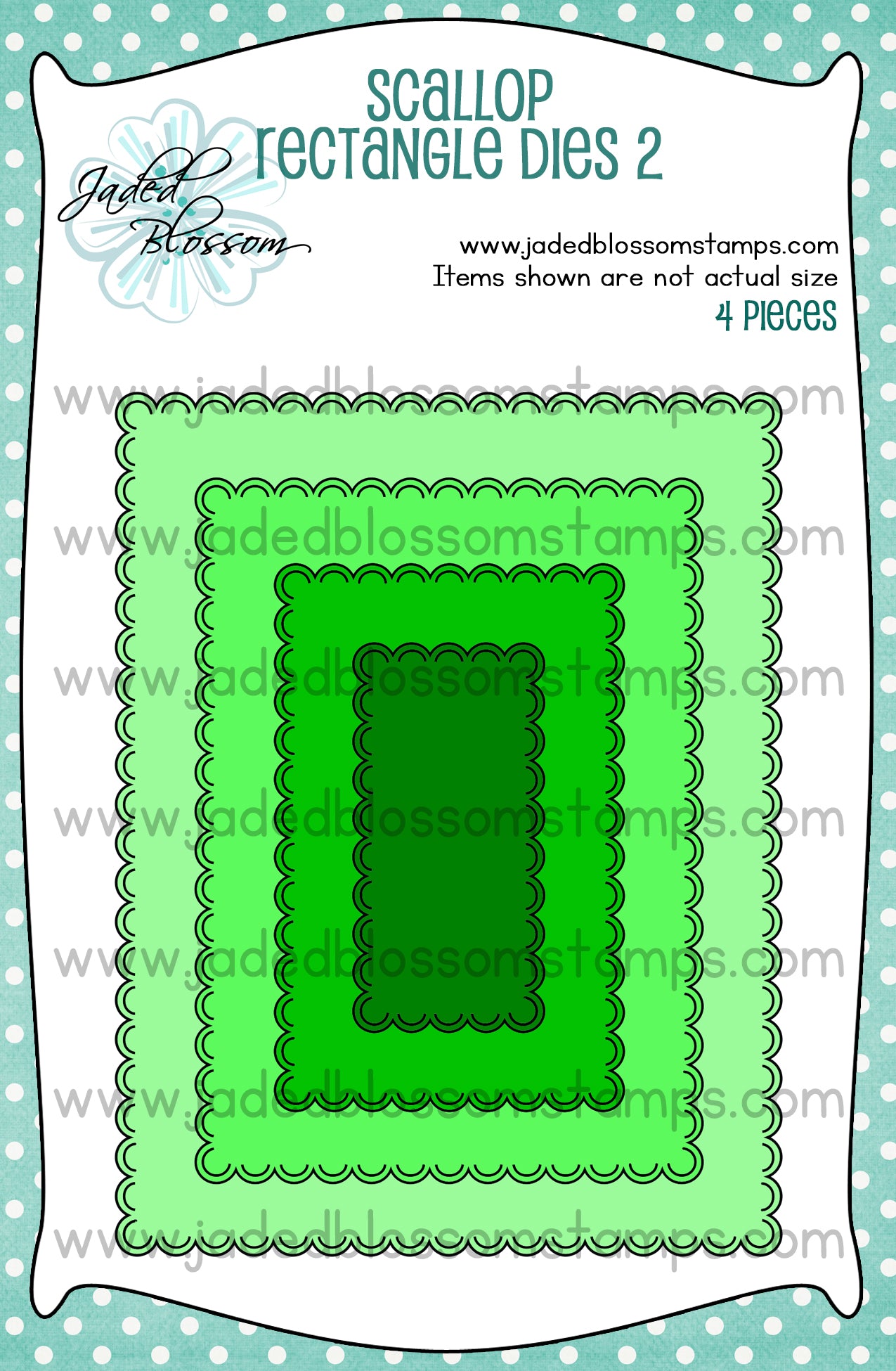 Scallop Rectangle Dies 2