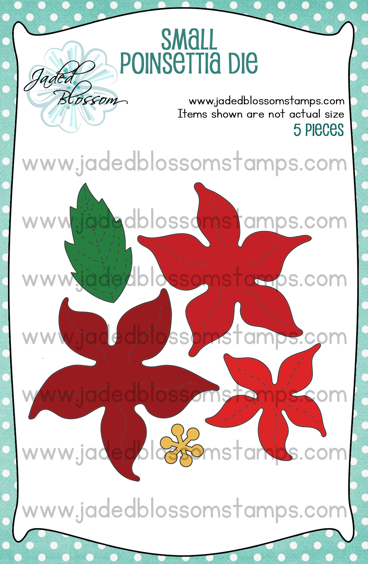 Small Poinsettia Die
