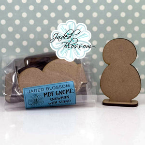 MDF Gnome: Snowman with Stand