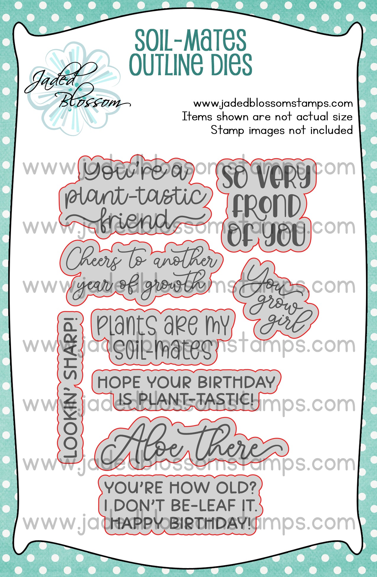 Soil-Mates Outline Dies