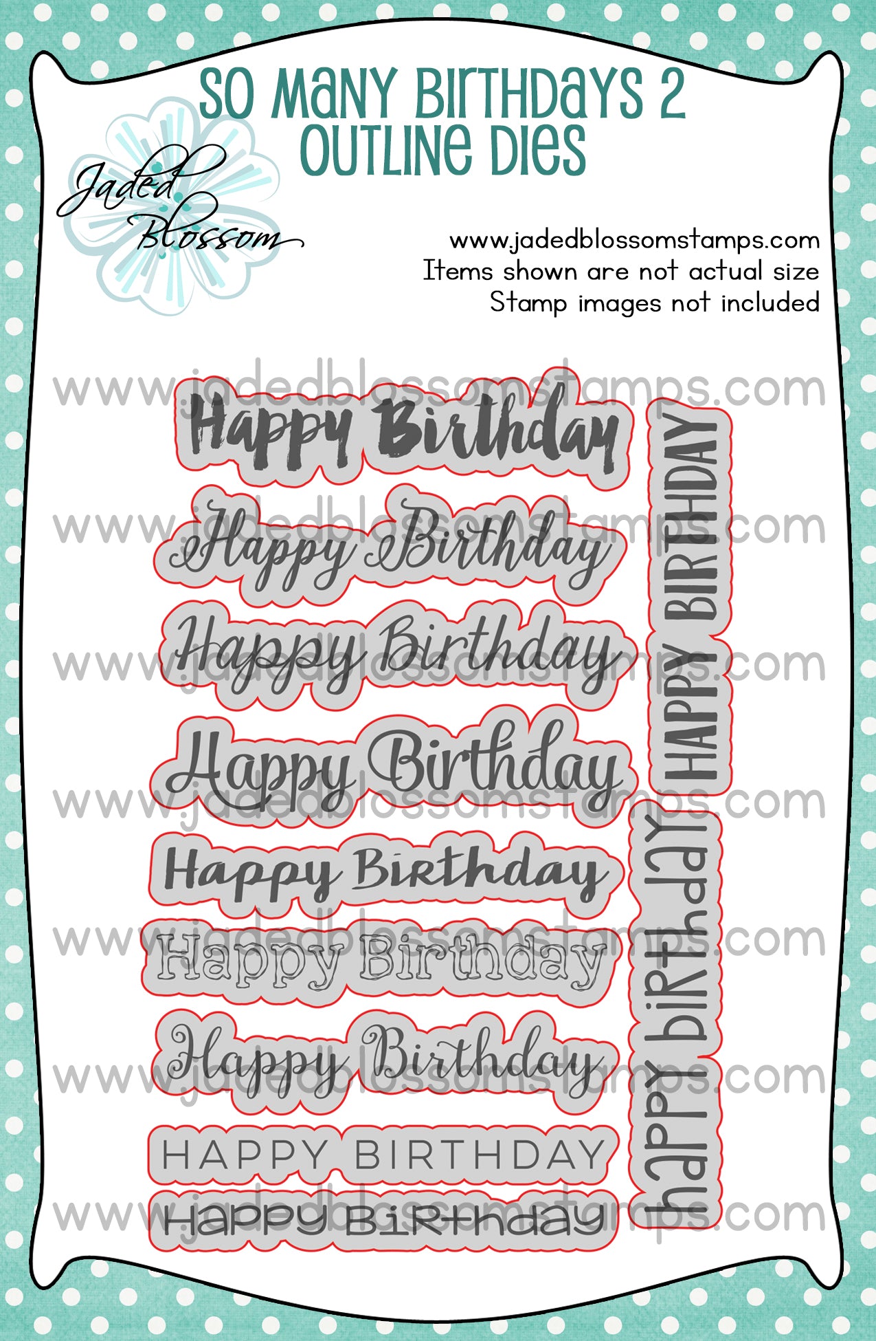 So Many Birthdays 2 Outline Dies