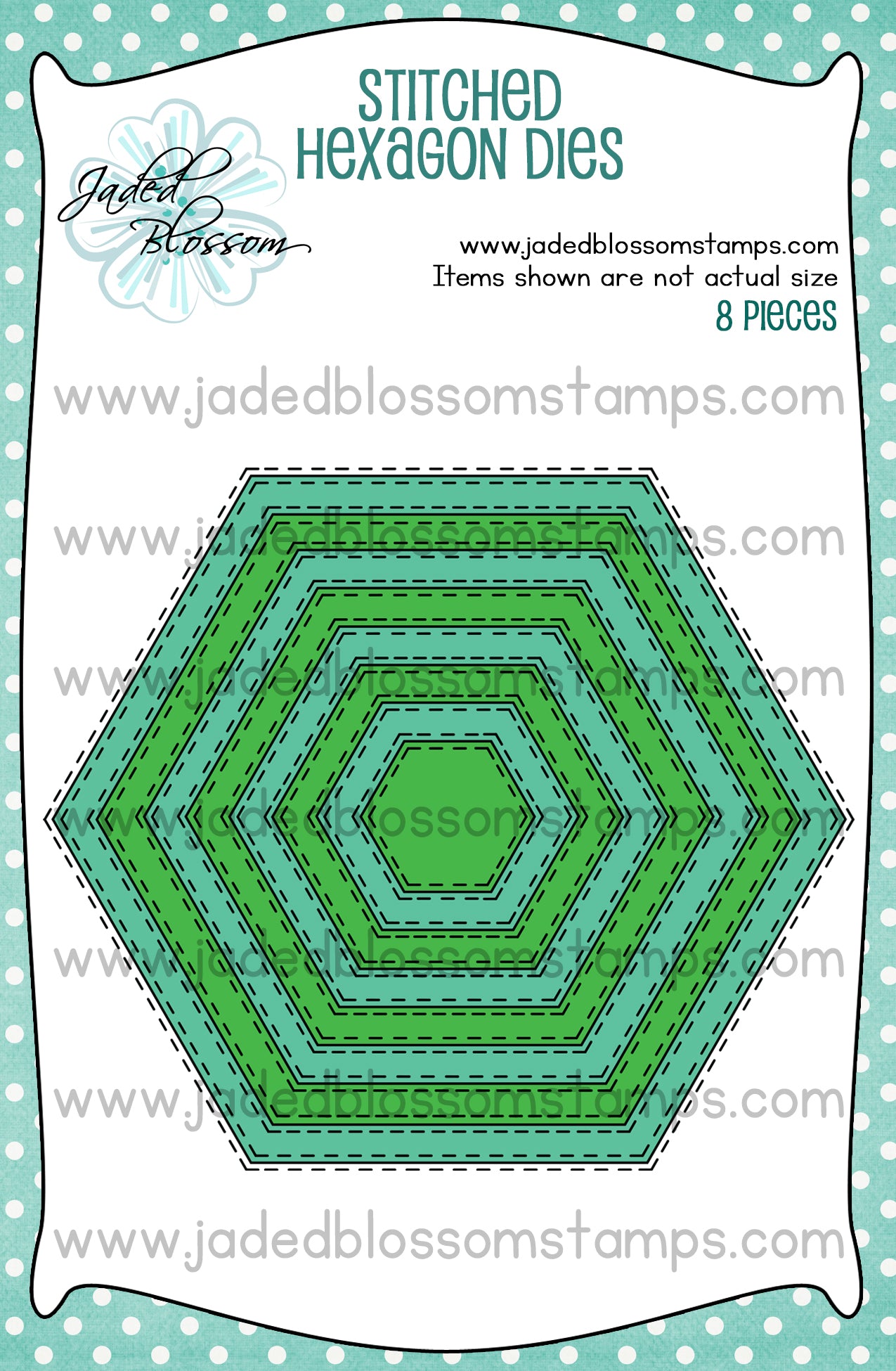 Stitched Hexagon Dies