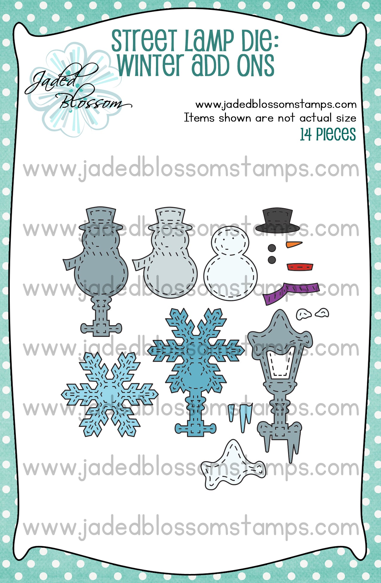Street Lamp Die: Winter Add On
