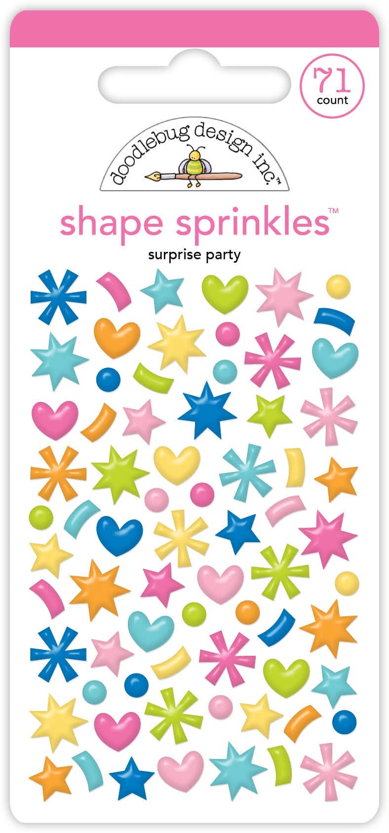 Surprise Party Shape Sprinkles