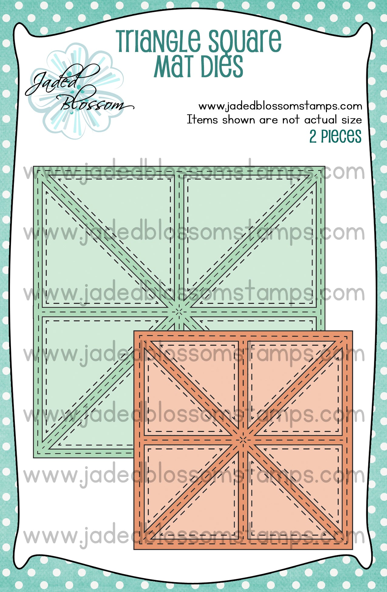 Triangle Square Mat Die