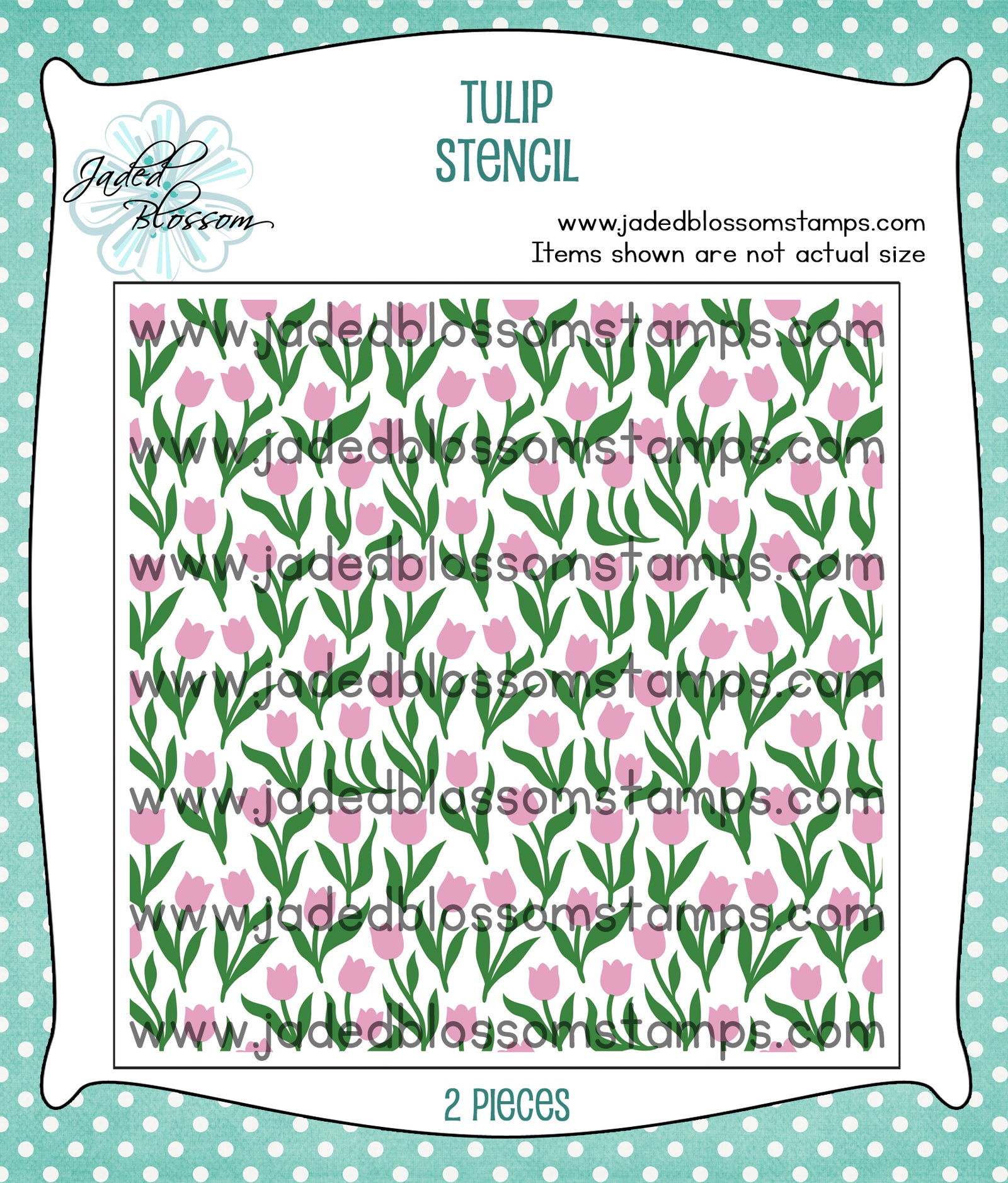 Tulip Stencil