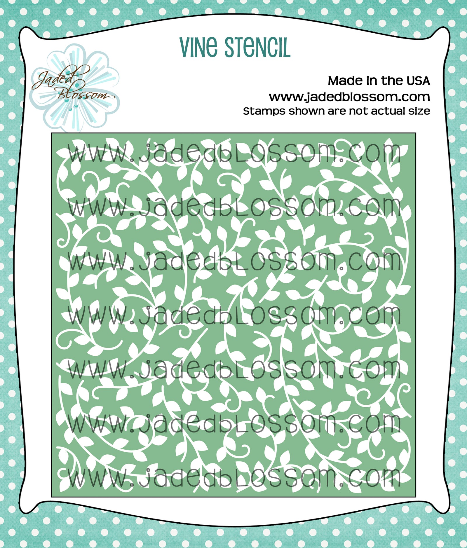 Vine Stencil