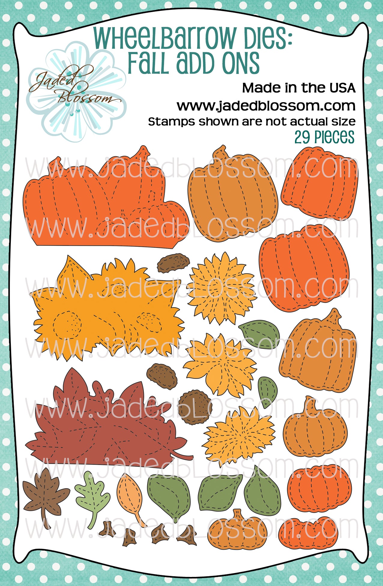 Wheelbarrow Dies: Fall Add Ons - Jaded Blossom
