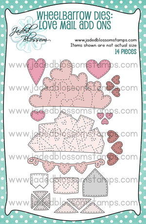 Wheelbarrow Dies: Love Mail Add Ons