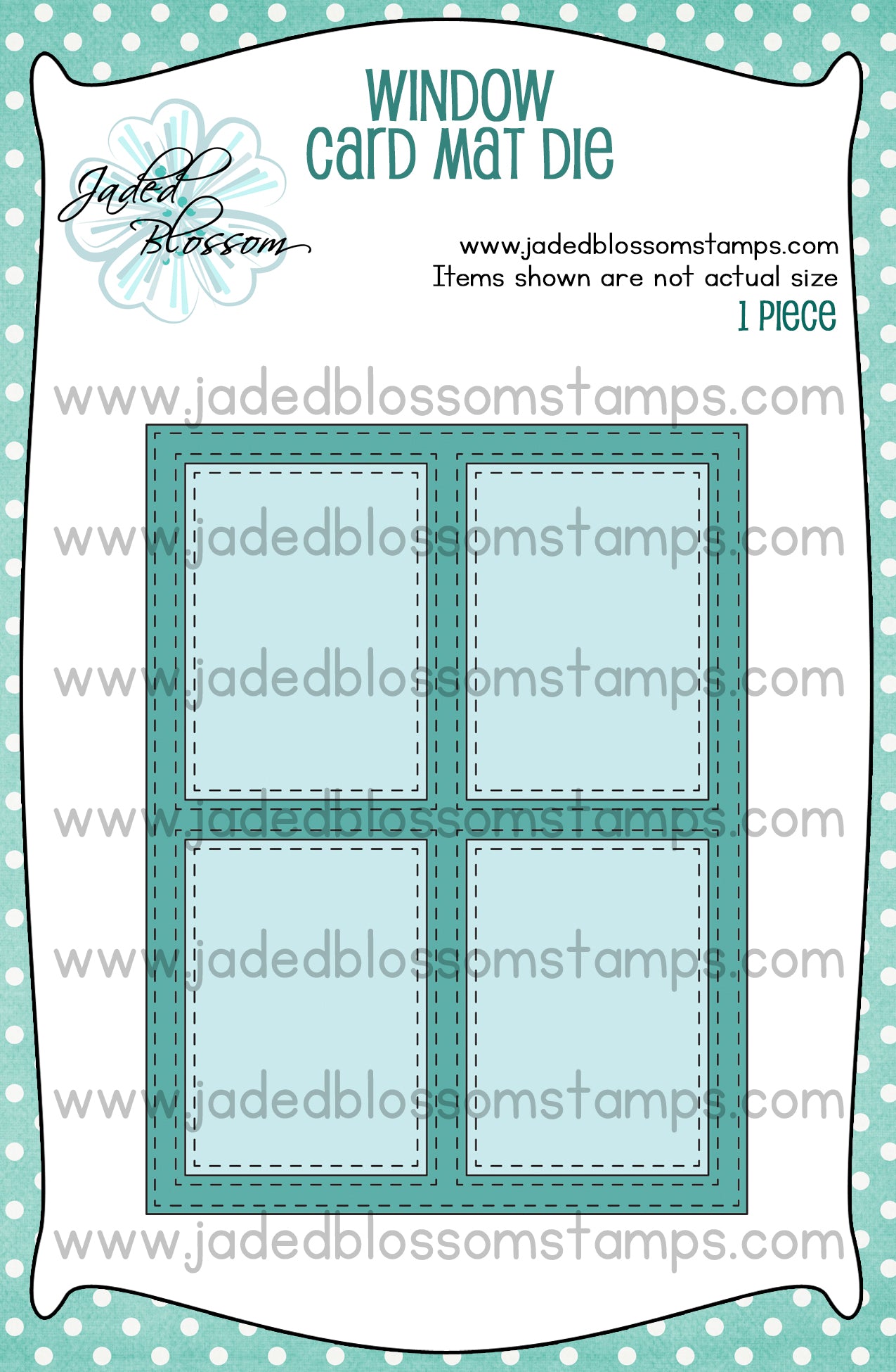 Window Card Mat Die