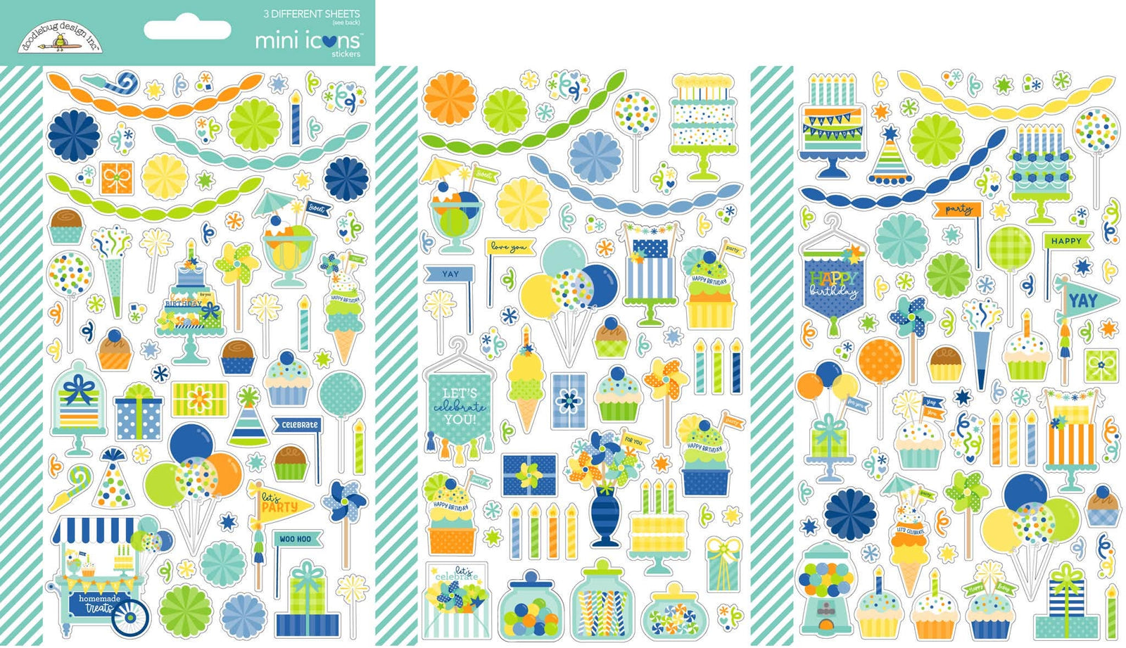 Balloons & Banners Mini Icons