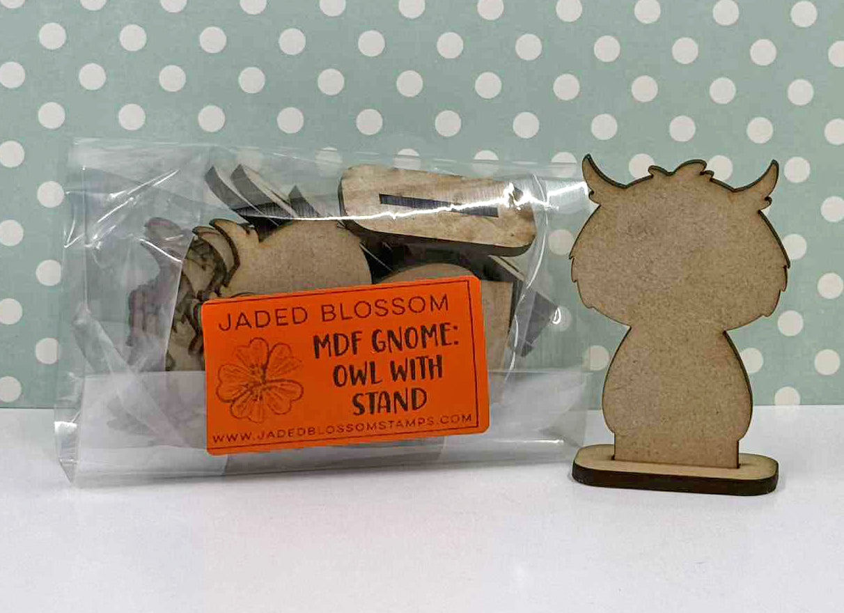 MDF Gnome: Owl with Stand