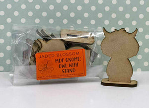 MDF Gnome: Owl with Stand