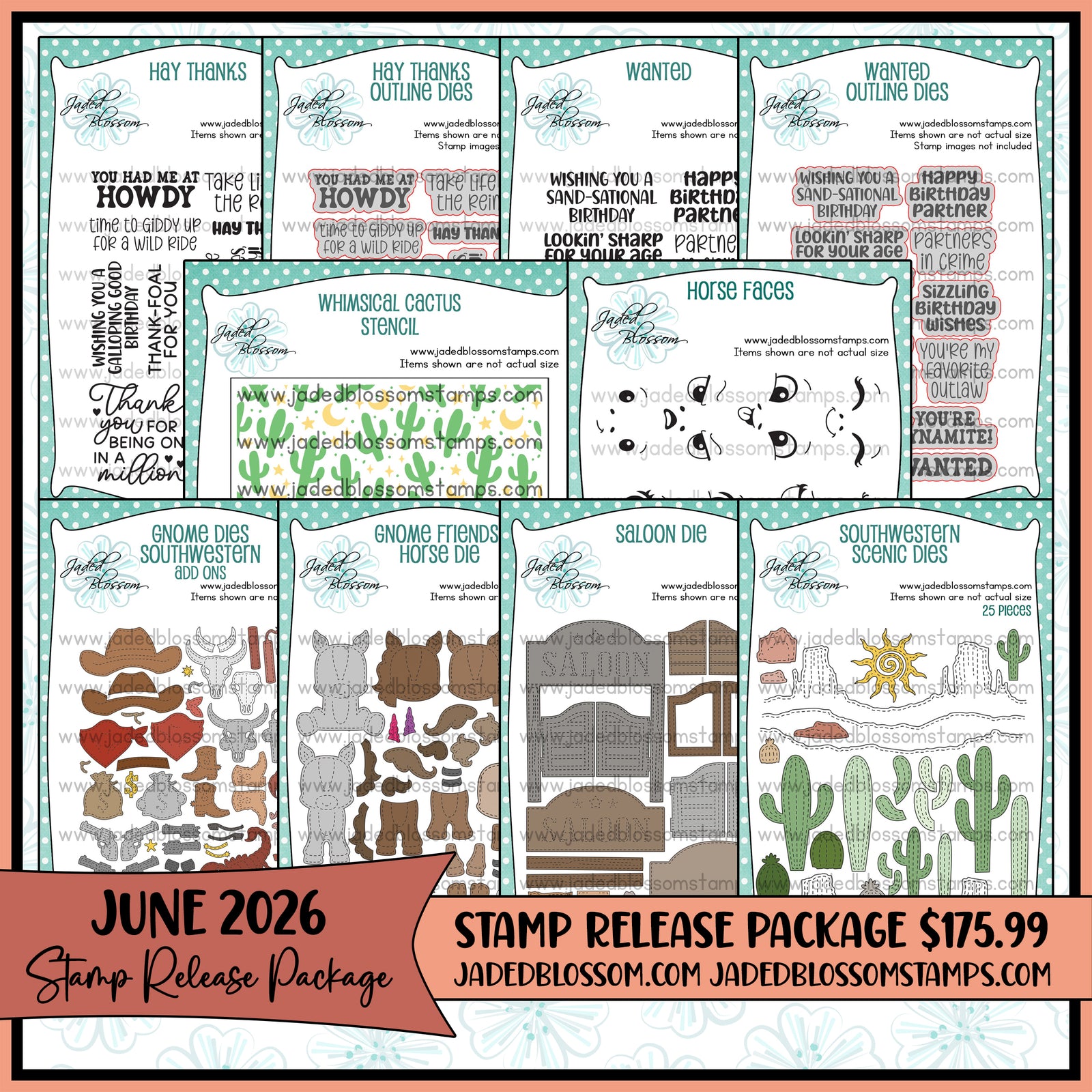 June 2026 Stamp Release Package