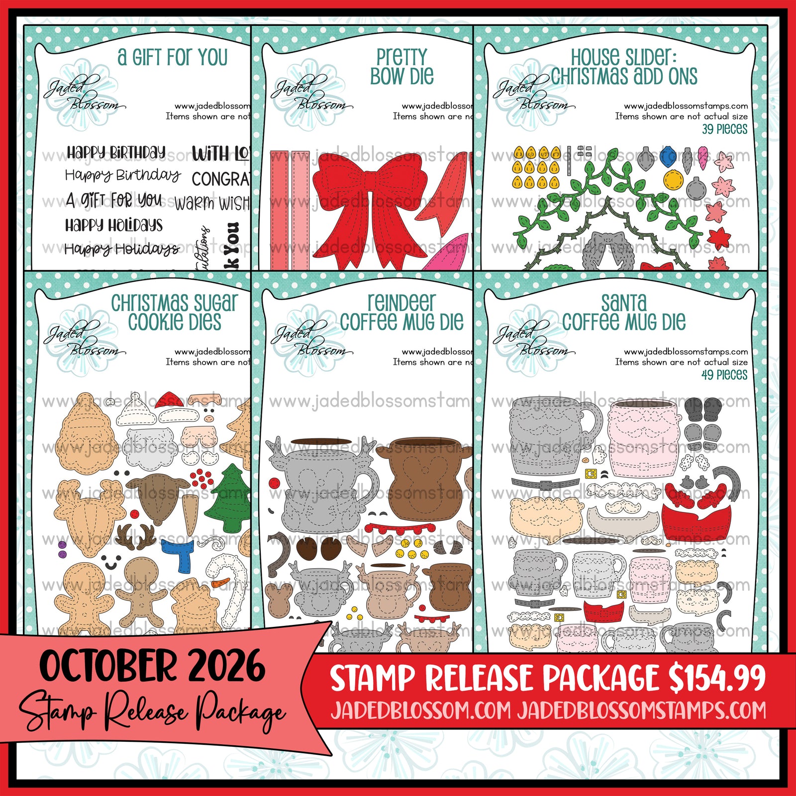October 2026 Stamp Release Package