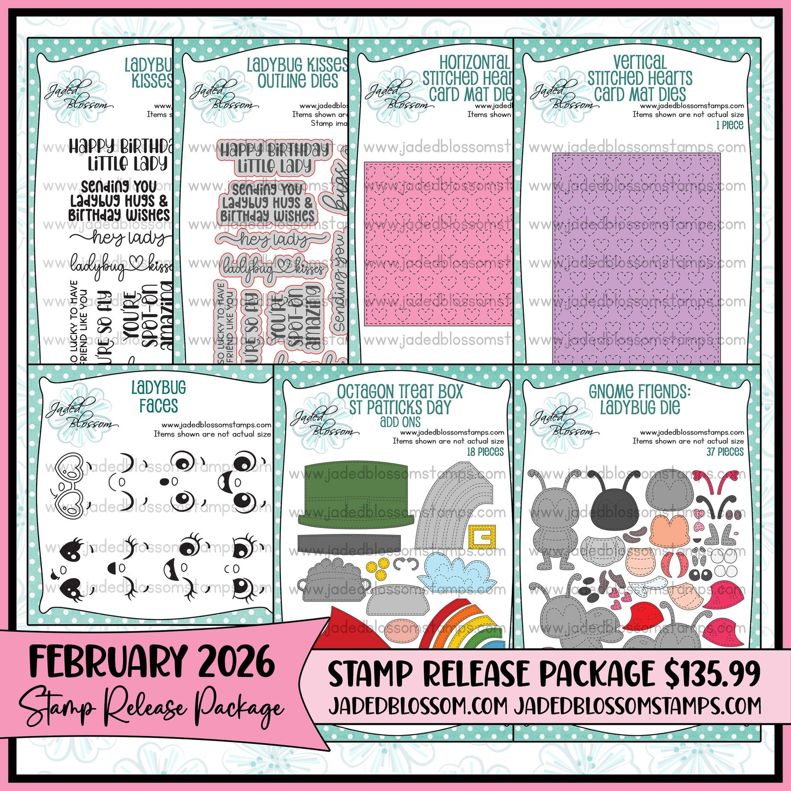 February 2026 Stamp Release Package