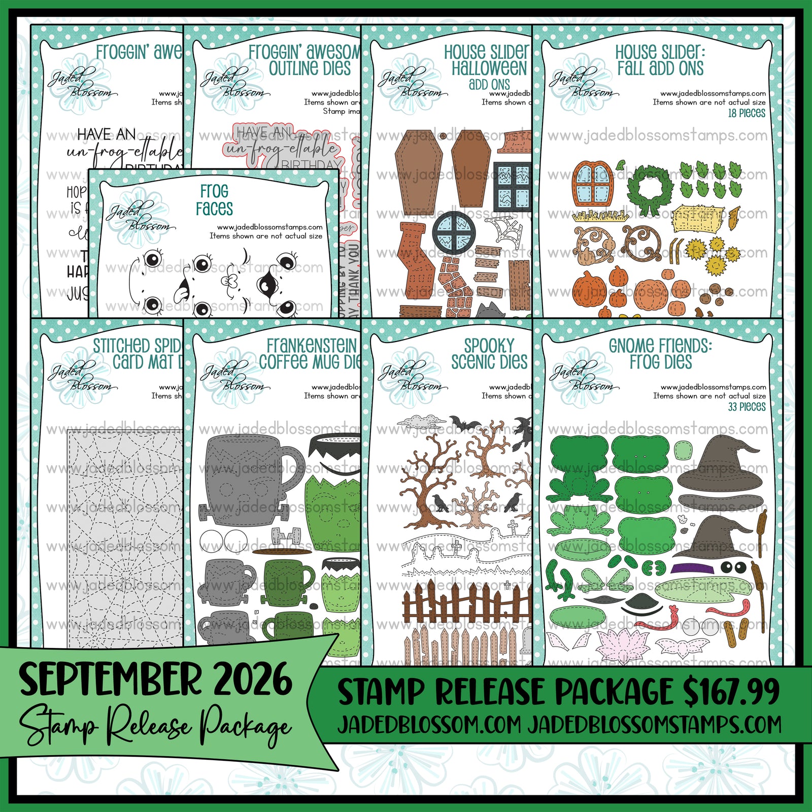 September 2026 Stamp Release Package
