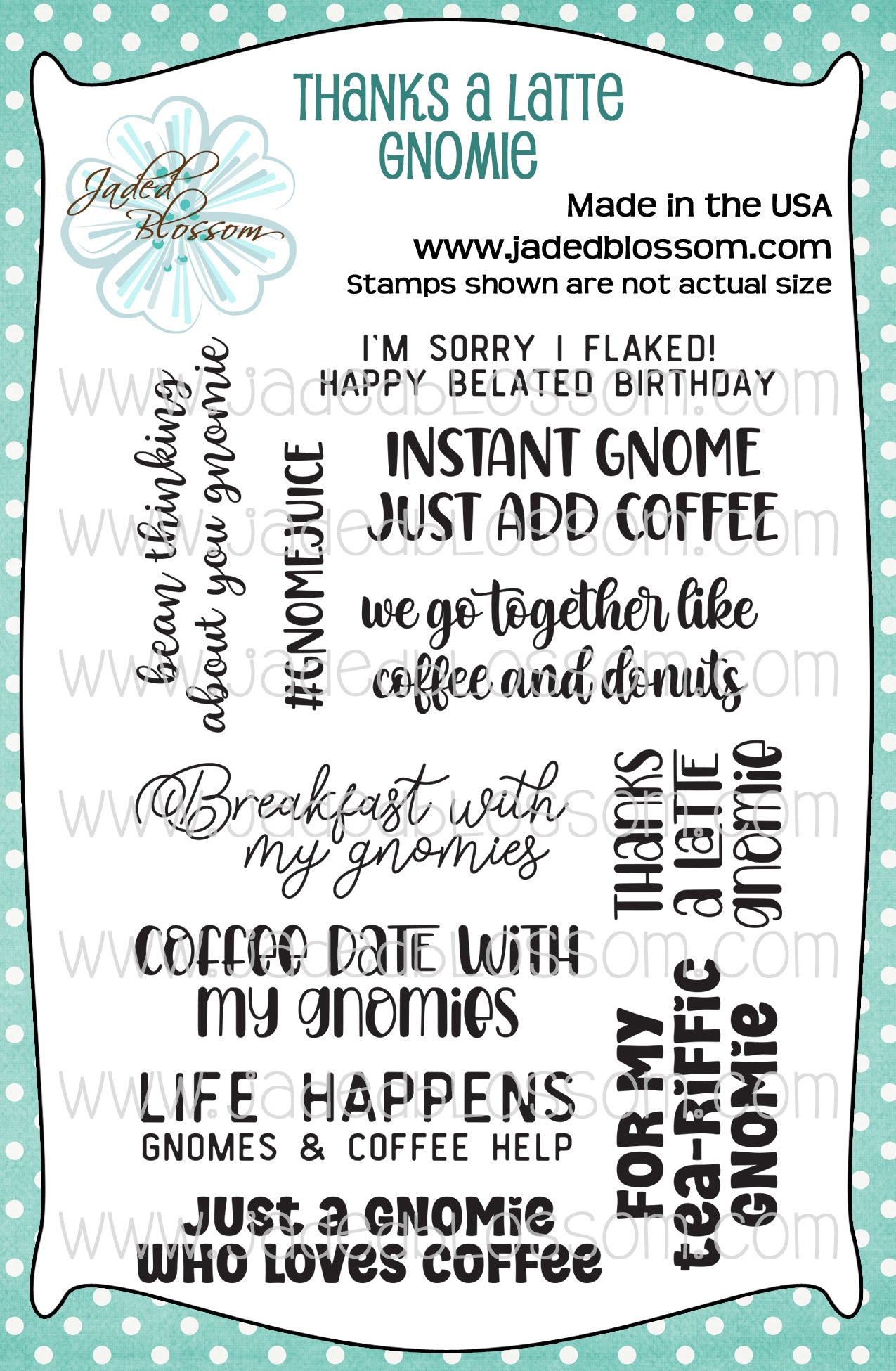 Thanks a Latte Gnomie