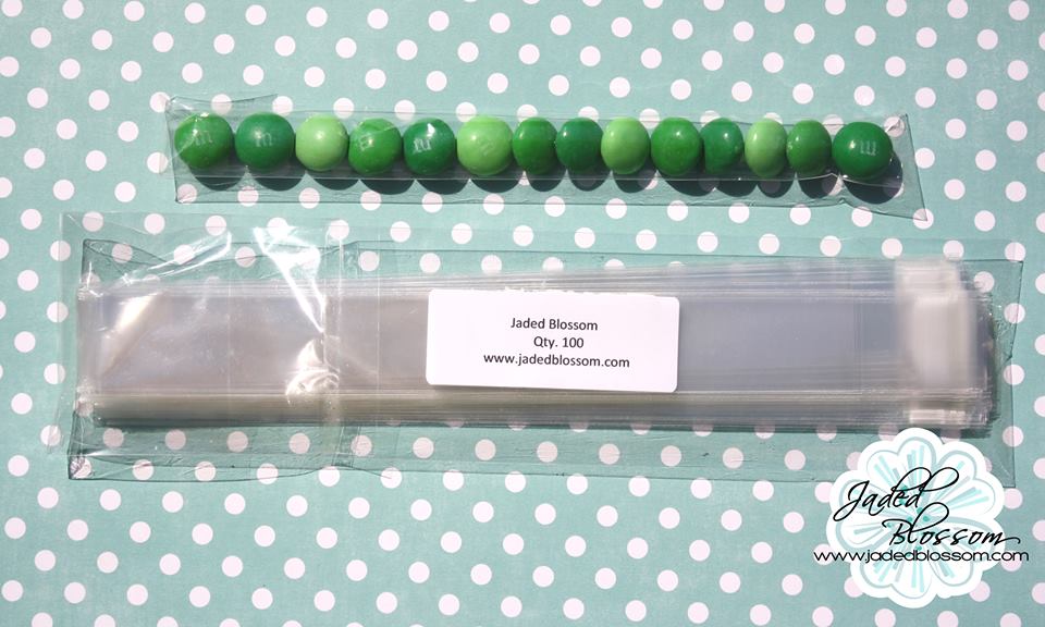 1 x 8 Inch Clear Bags