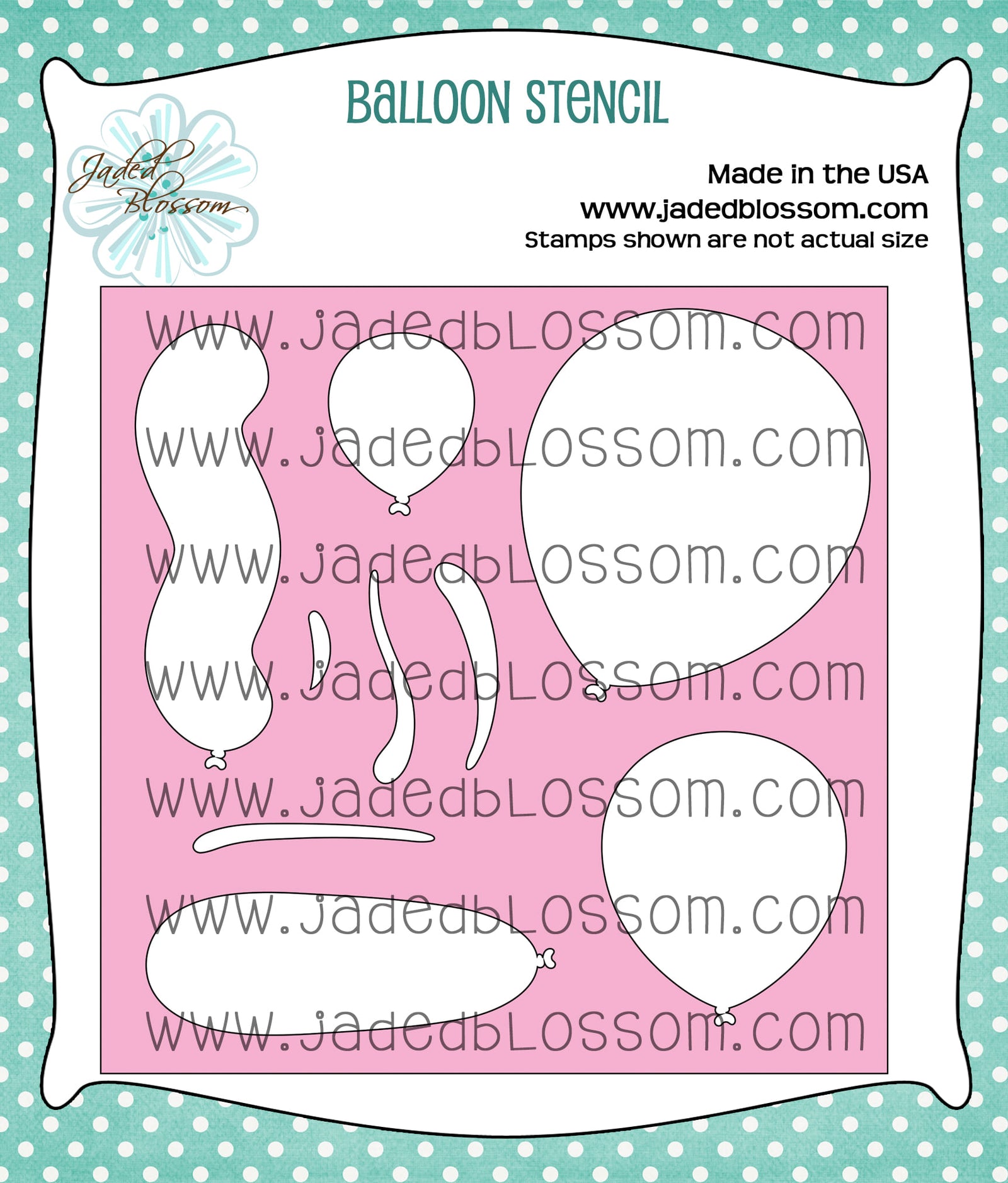 Balloon Stencil