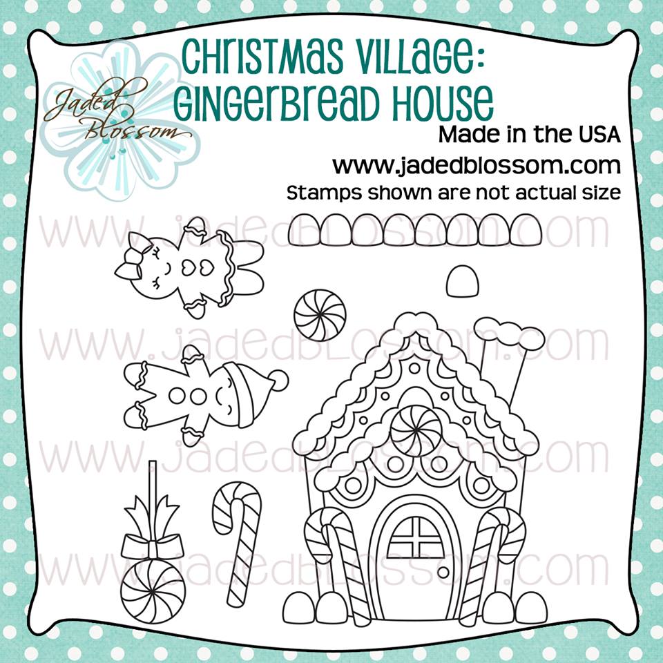 Christmas Village Gingerbread House