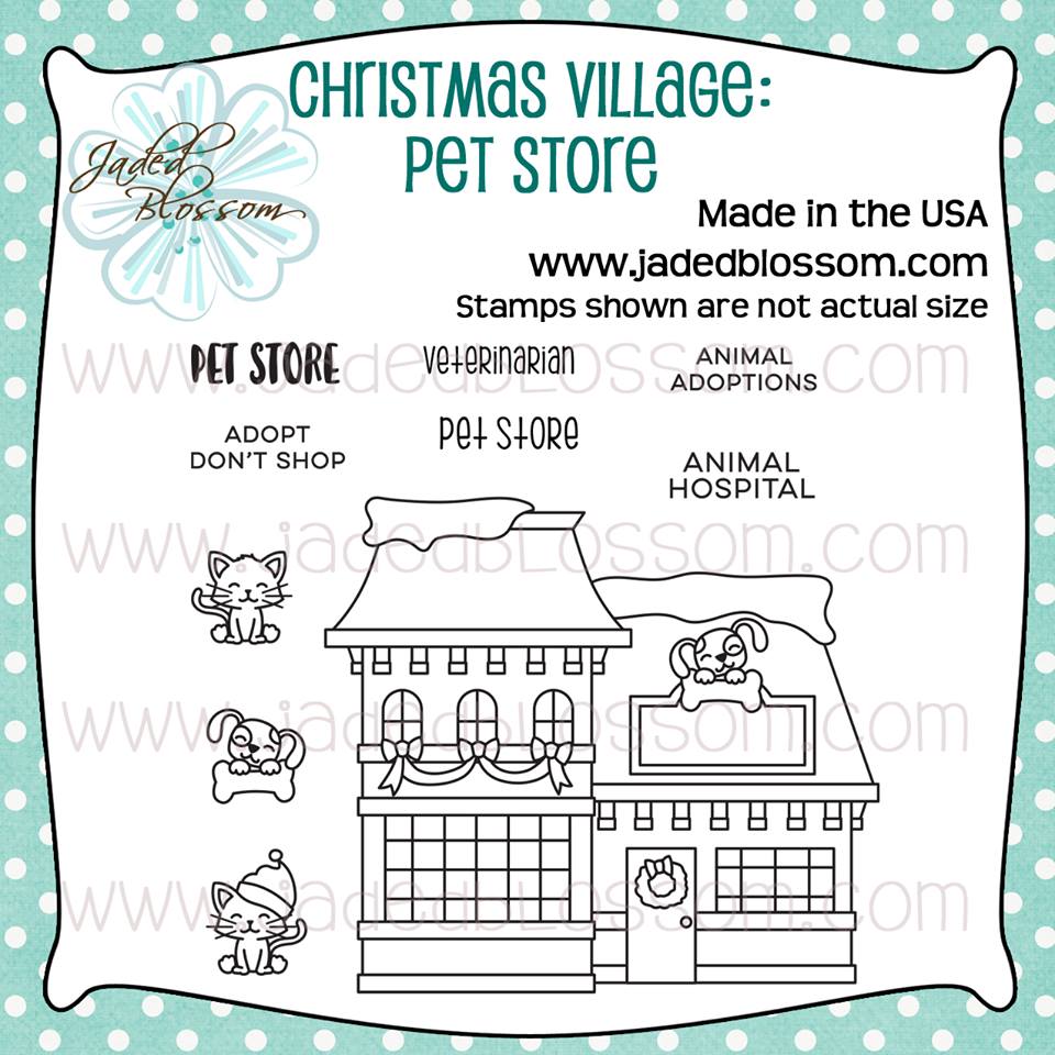 Christmas Village Pet Store
