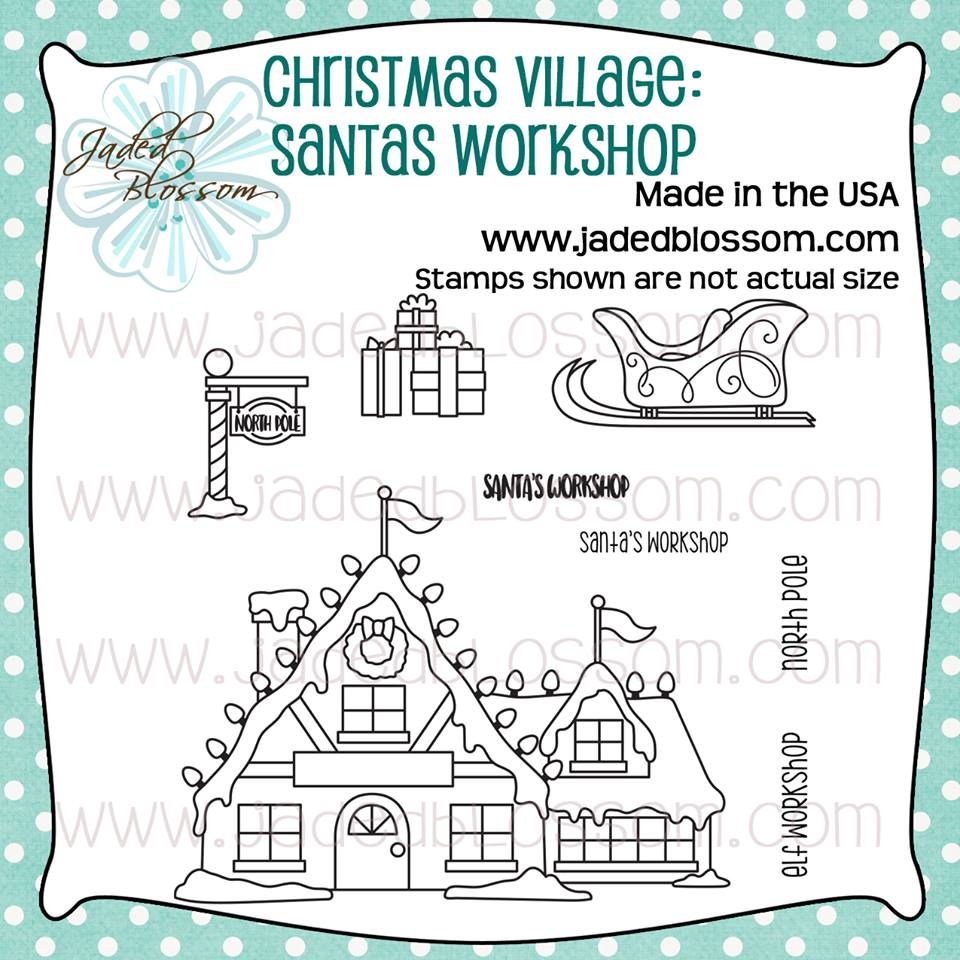 Christmas Village Santas Workshop
