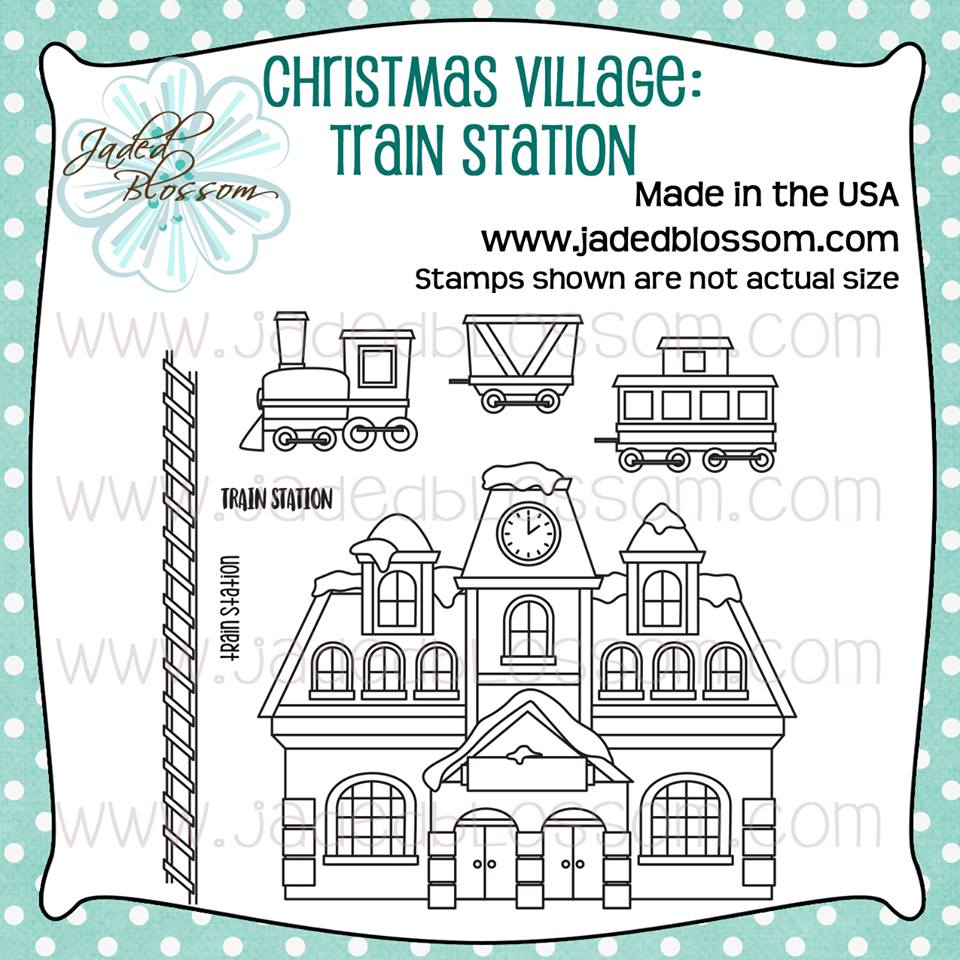 Christmas Village Train Station