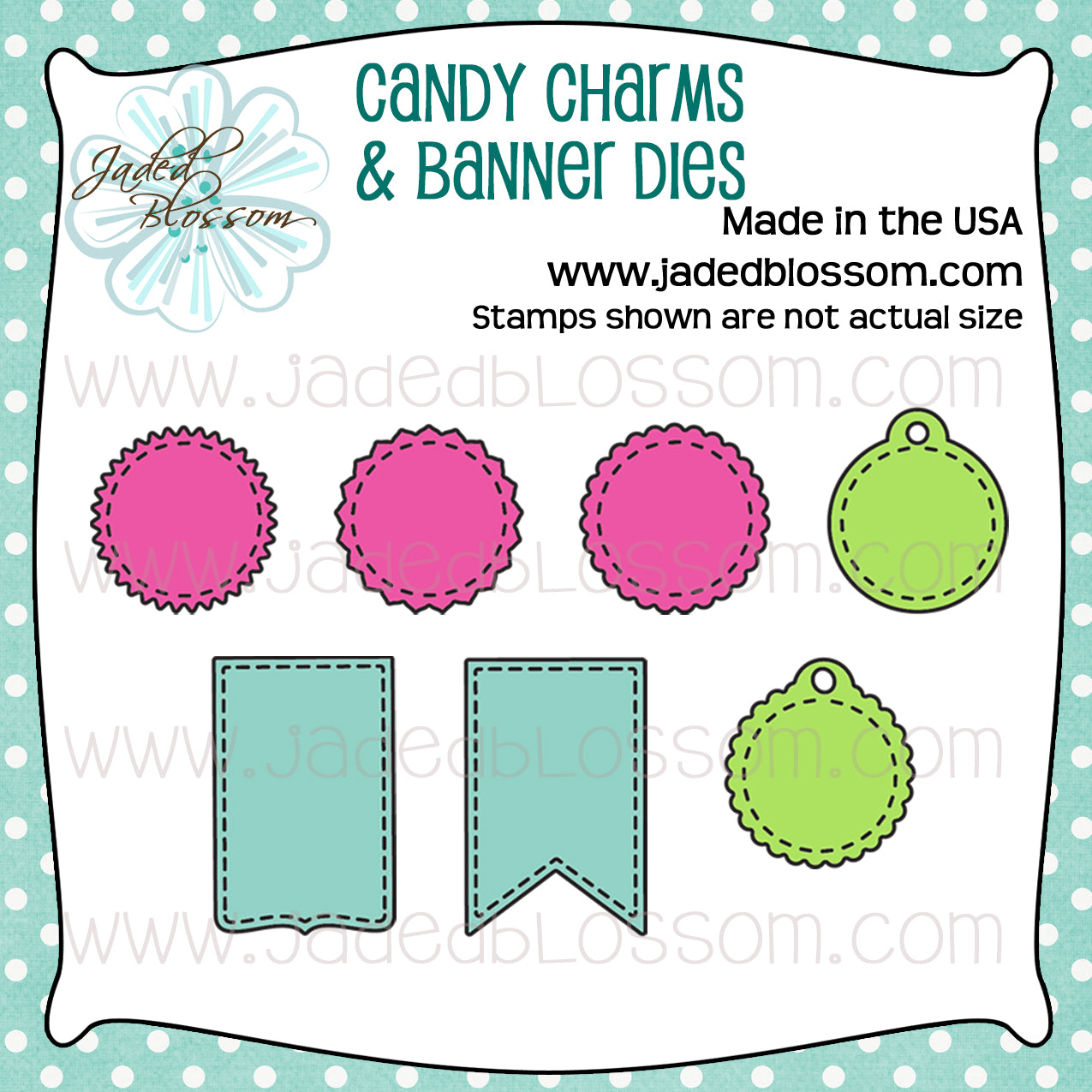 Candy Charms & Banner Dies
