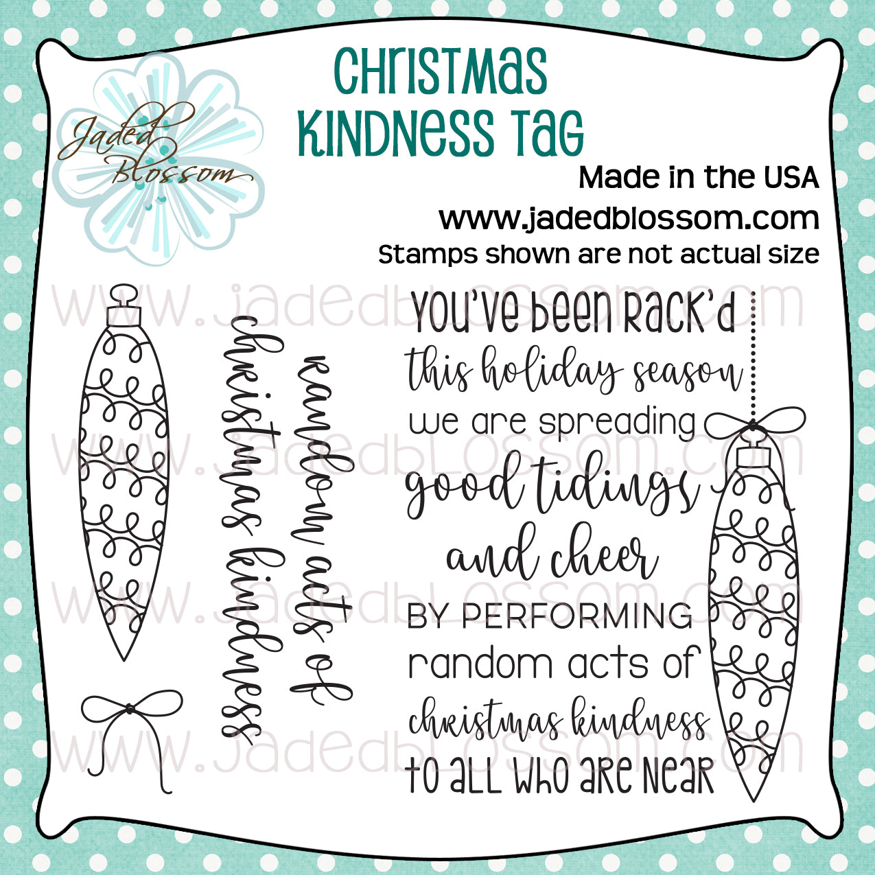 Christmas Kindness Tag