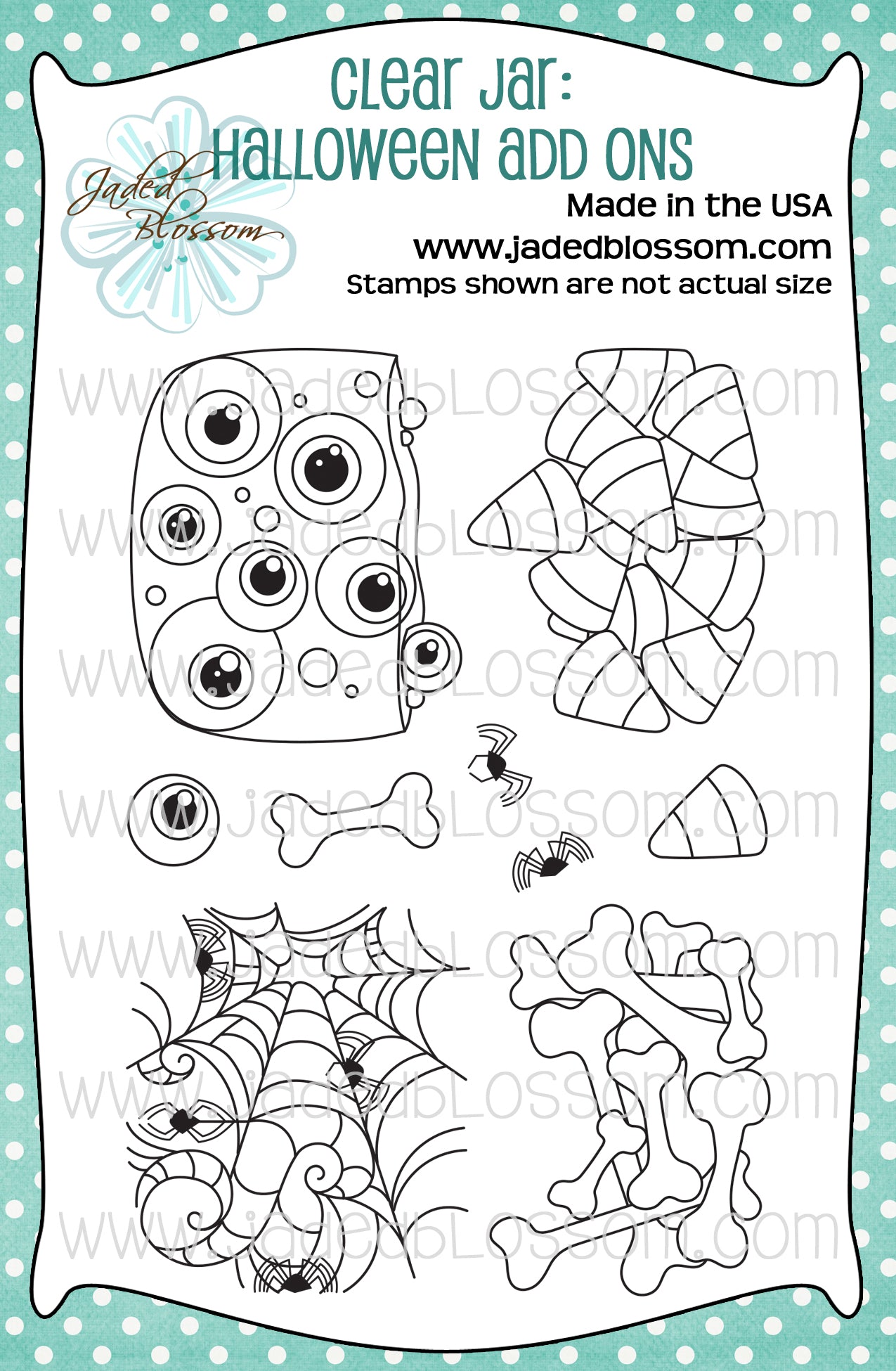 Clear Jar Halloween Add Ons