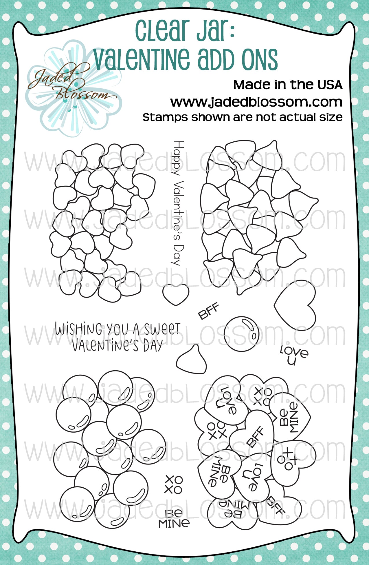 Clear Jar Valentine Add Ons