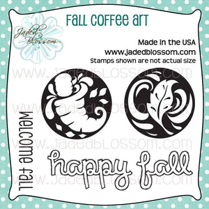 Fall Coffee Art