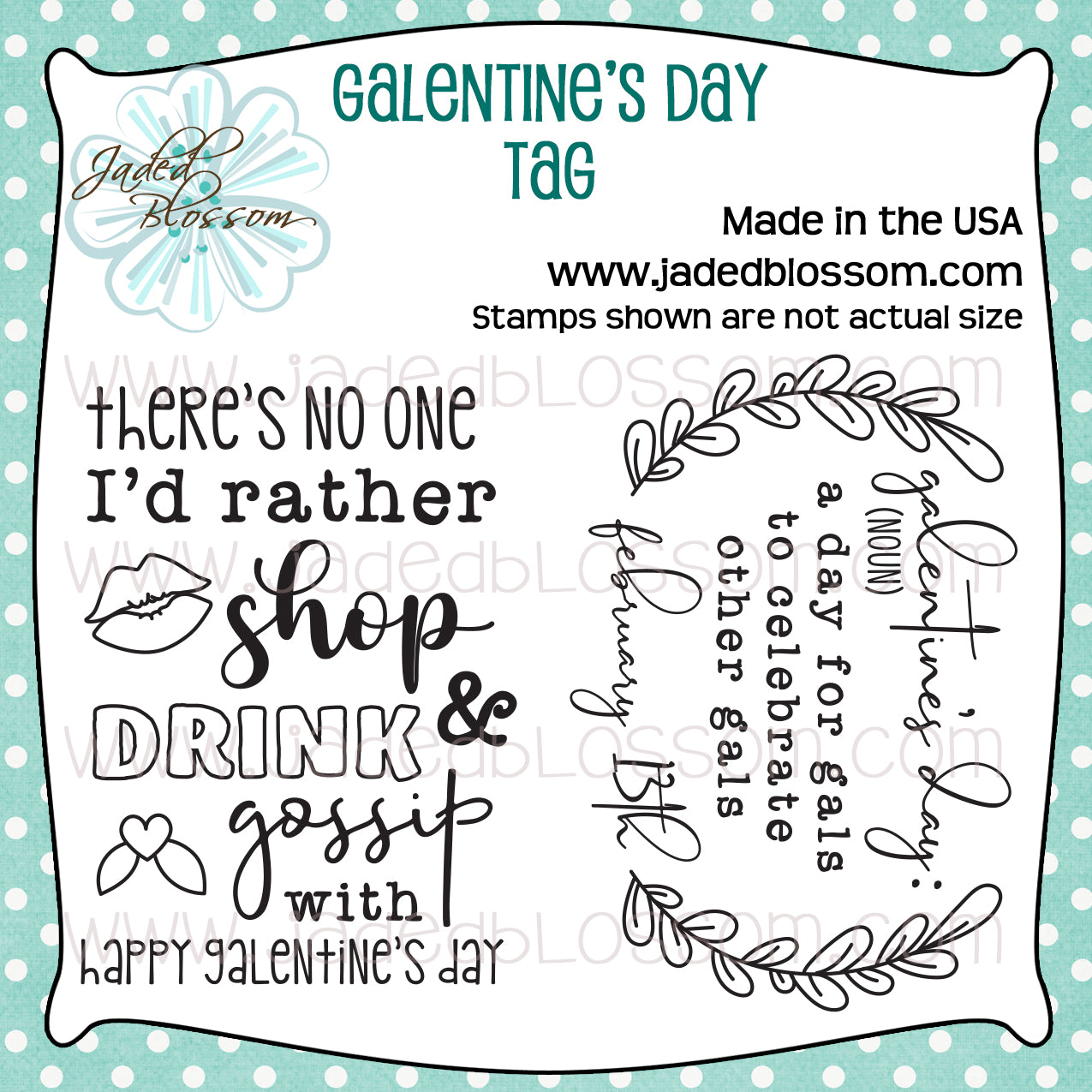 Galentine's Day Tag