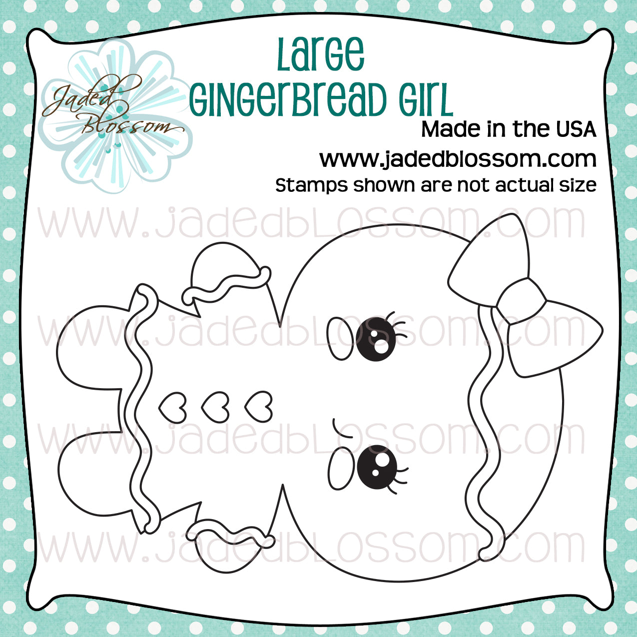 Large Gingerbread Girl