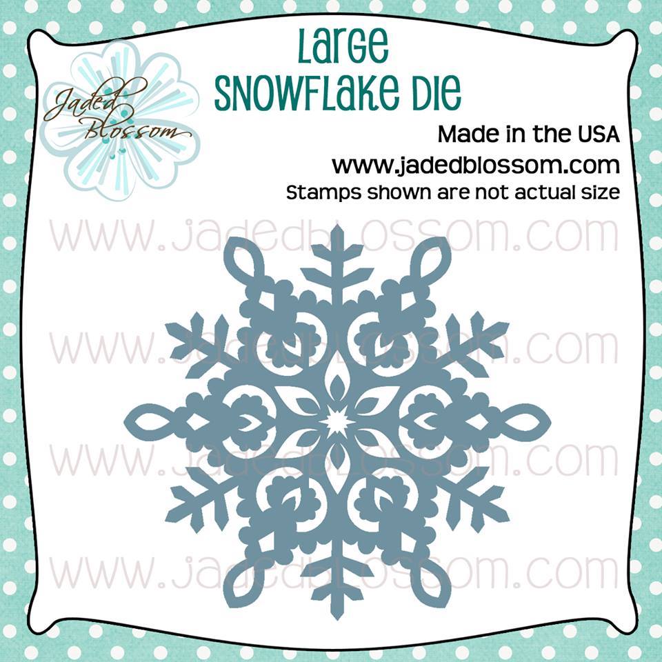 Large Snowflake Die