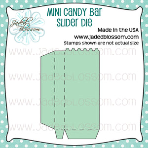 Mini Candy Bar Slider Die