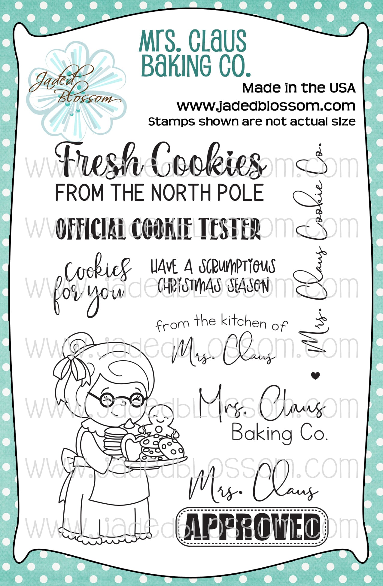 Mrs Claus Baking Co - Jaded Blossom mrs-claus-baking-co-jaded-blossom