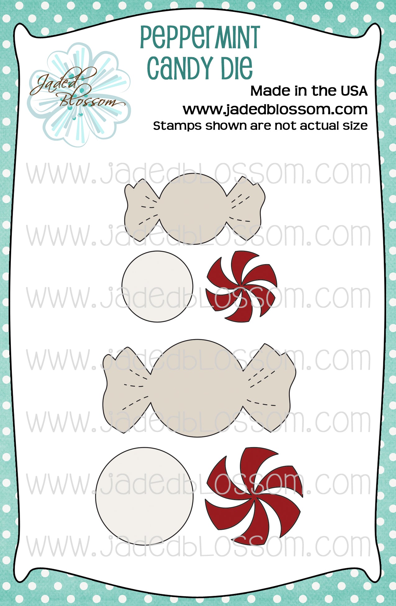 peppermint-candy-die-jaded-blossom for Free Printable Peppermint Candy Template Peppermint Candy Die - Jaded Blossom for Free Printable Peppermint Candy Template