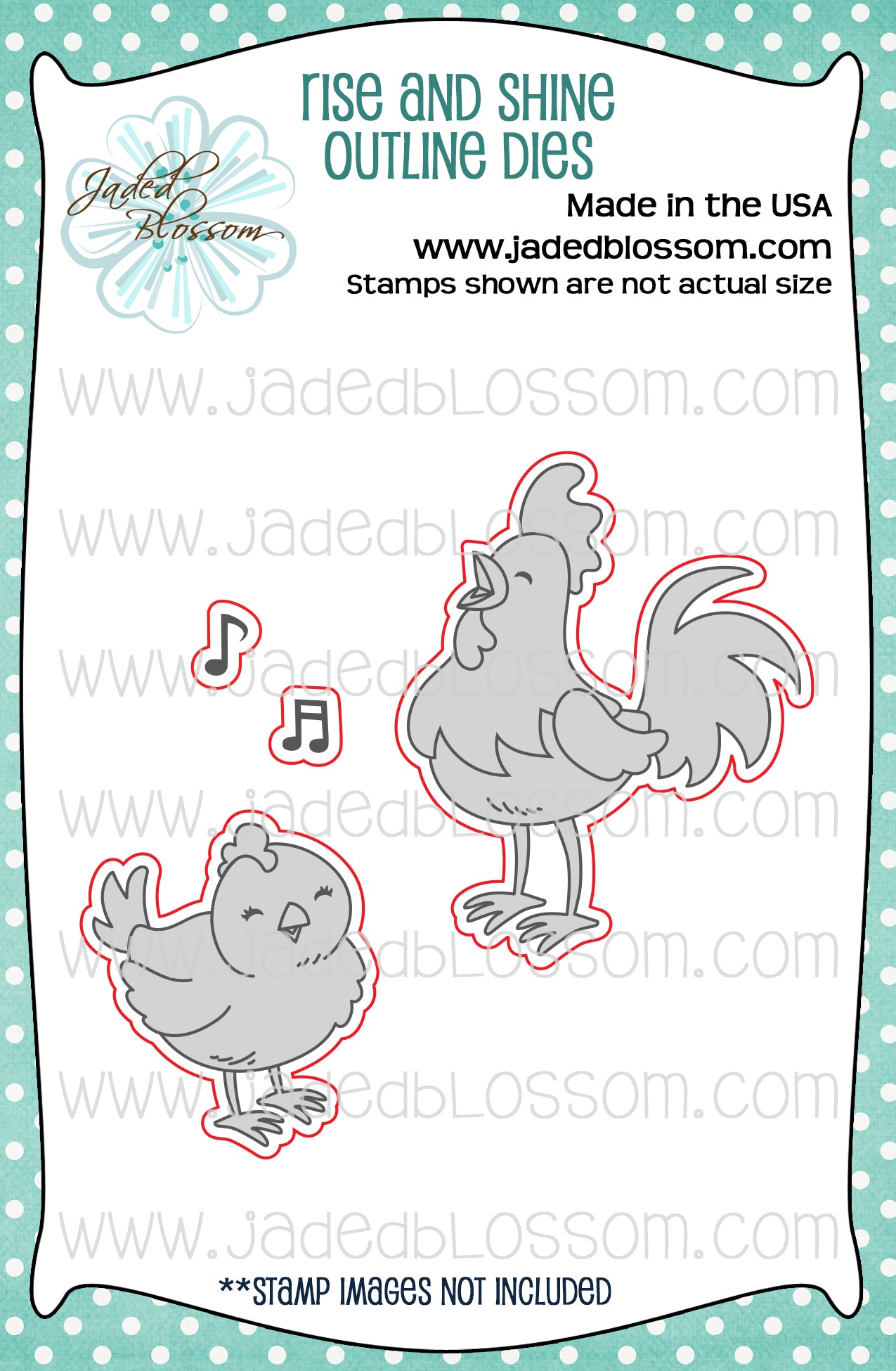 Rise and Shine Outline Dies