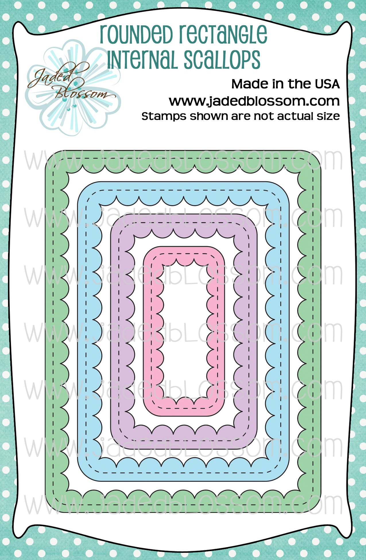 Rounded Rectangle Internal Scallops