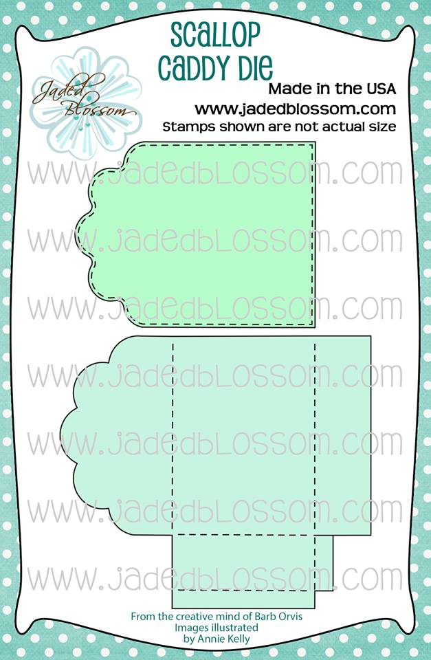 Scallop Caddy Die