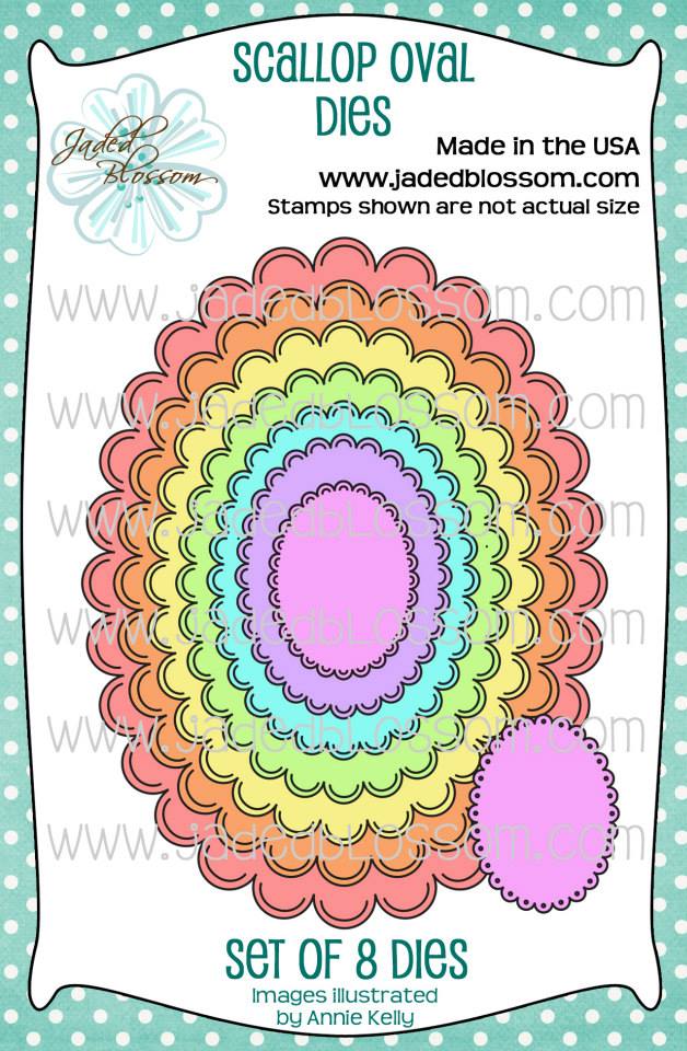 Scallop Oval Dies
